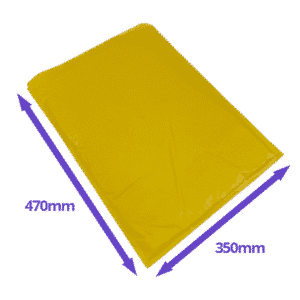 Gold Arofol Envelopes - Size 10 - 350x470mm - Pack Of 50