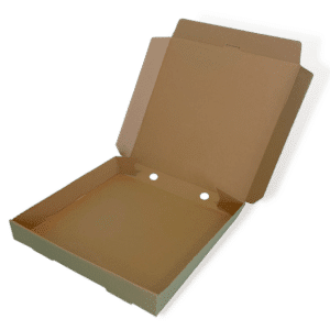Brown 12" (Inch) Takeaway Pizza Box - 305x305x38mm