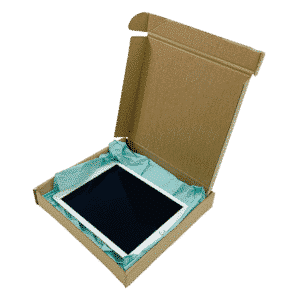 Brown PiP Small Parcel Postal Box - 240x240x40mm