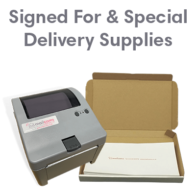 Signed For & Special Delivery Supplies